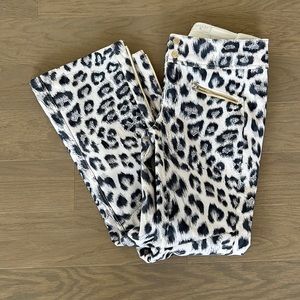Obermeyer Insulated Ski Pant Leopard Print
